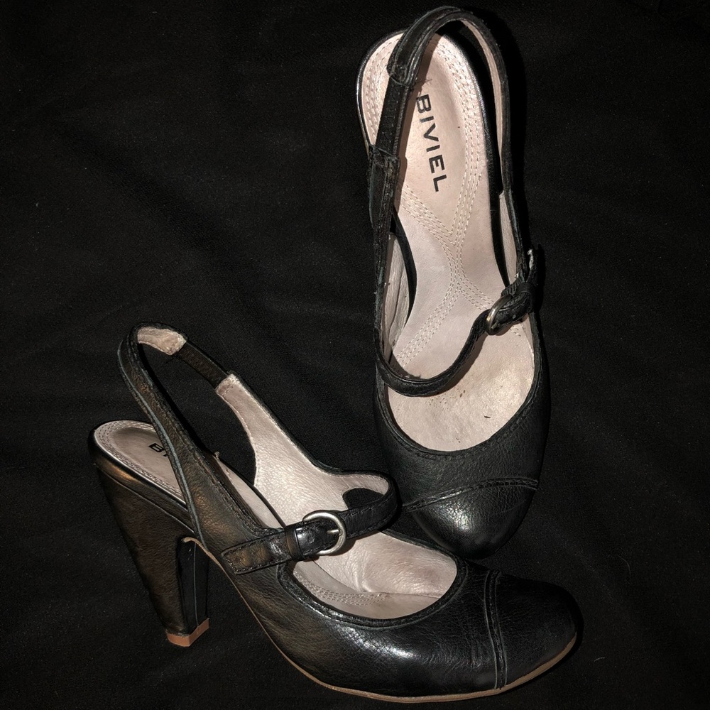 Biviel heels.